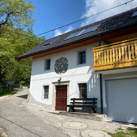 Pocitniska Hisa Mlekarna Grant Villa Grahovo ob Baci Exterior photo
